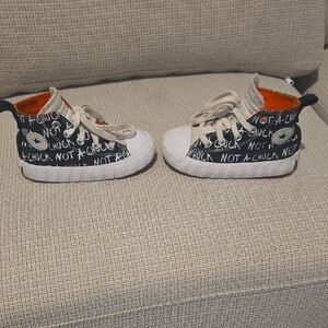 Allstar Kids High-Top Sneakers - Black and White